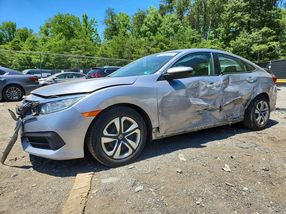 2017 HONDA CIVIC — VIN 19XFC2F50HE225800