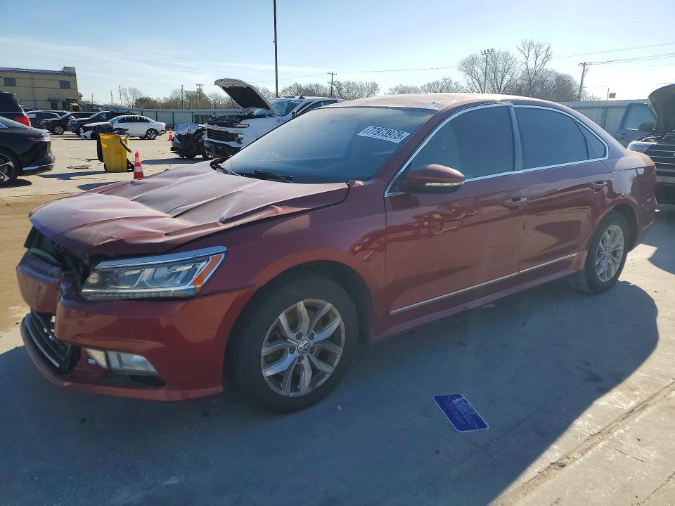 2016 VOLKSWAGEN PASSAT — VIN 1VWAS7A33GC037131