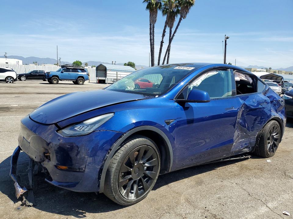 2021 TESLA MODEL Y — VIN 5YJYGDEE4MF282337