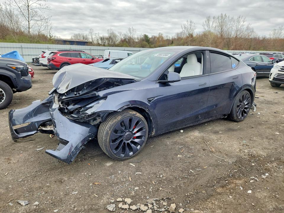2025 TESLA MODEL Y — VIN 7SAYGDEF5SA351056