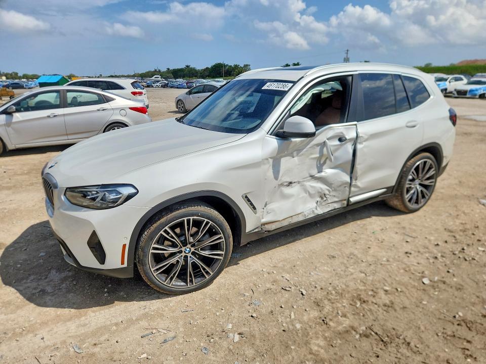2023 BMW X3 — VIN 5UX43DP08P9N81502