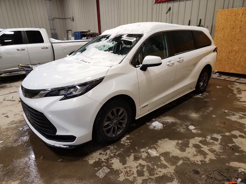 2021 TOYOTA SIENNA LE — VIN 5TDKSKFC0MS001166