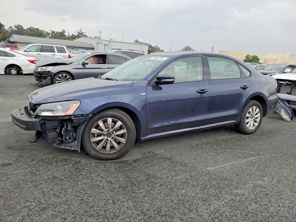 2015 VOLKSWAGEN PASSAT S — VIN 1VWAT7A36FC004278