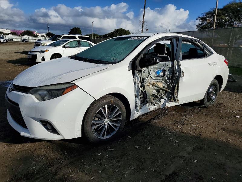 2016 TOYOTA COROLLA L — VIN 5YFBURHE2GP539043