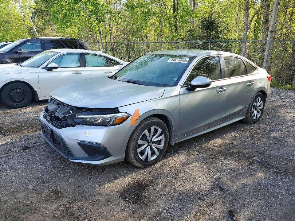 2022 HONDA CIVIC — VIN 2HGFE2F22NH105272
