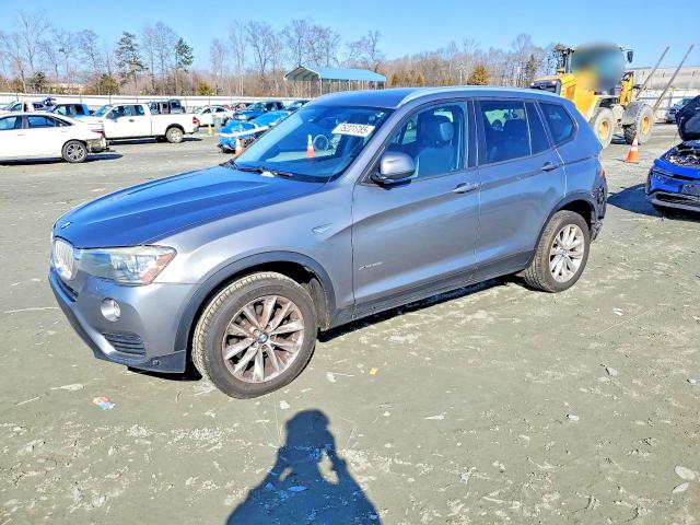 2016 BMW X3 — VIN 5UXWX9C55G0D87898