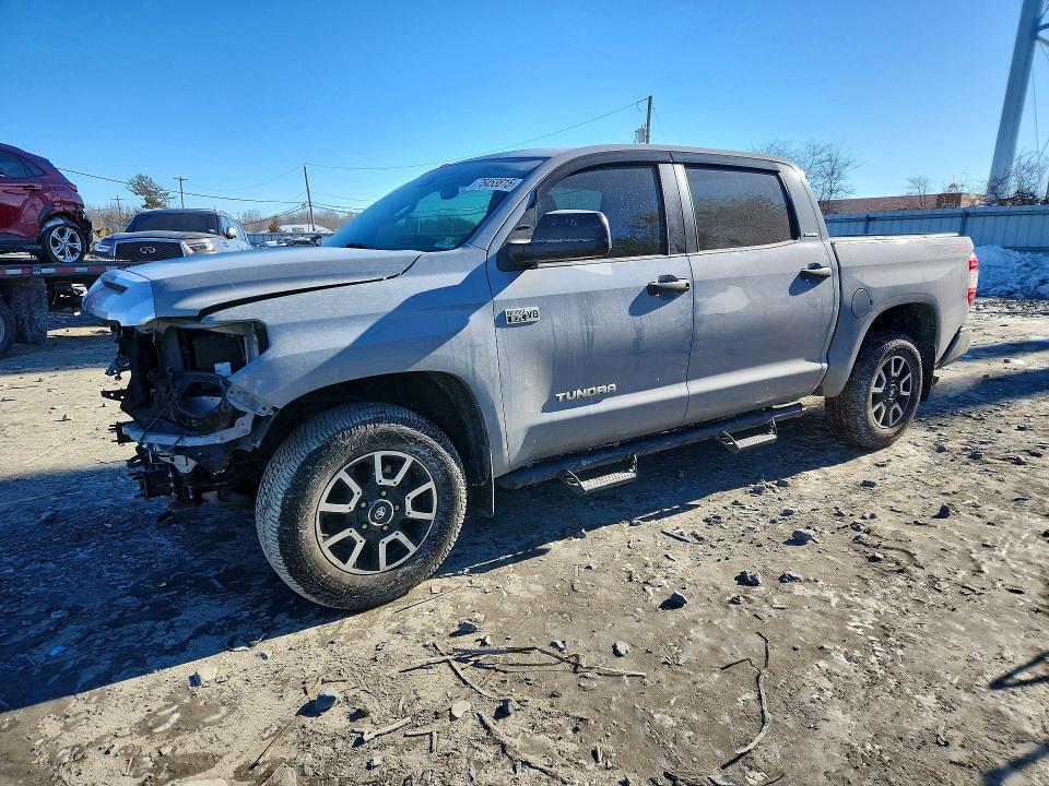 2018 TOYOTA TUNDRA CRE — VIN 5TFHY5F19JX701167