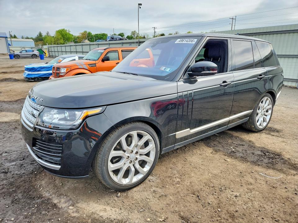 2017 LAND ROVER RANGE ROVER — VIN SALGS2FV3HA331533