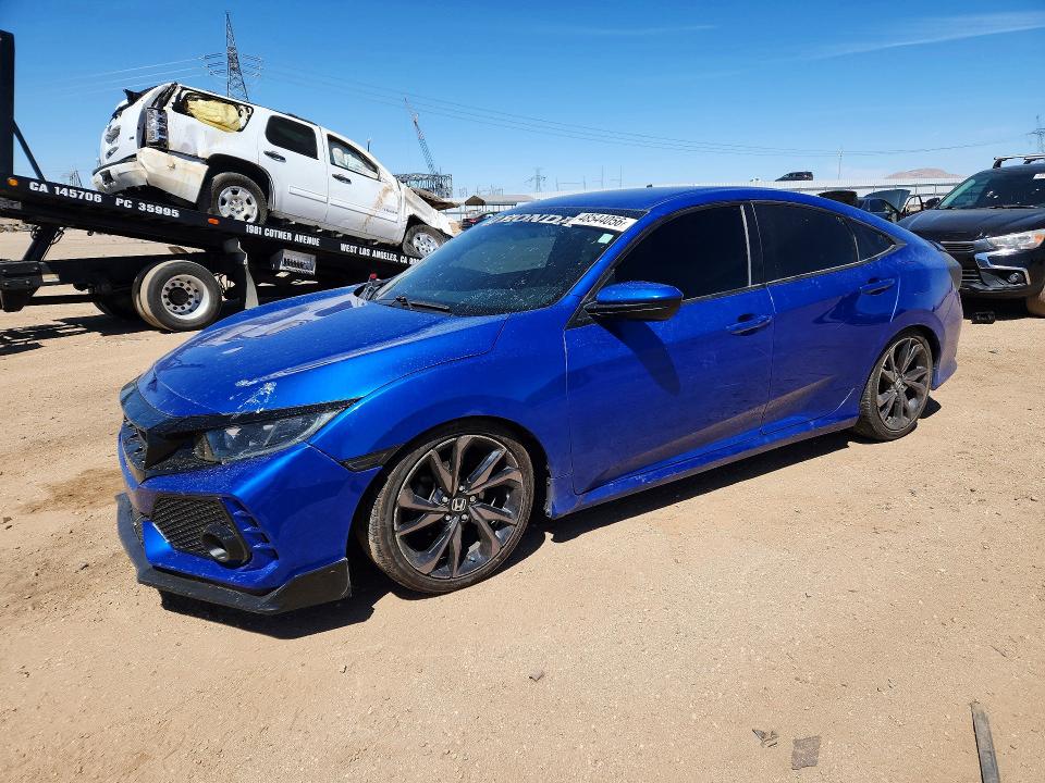 2019 HONDA CIVIC — VIN 19XFC2F88KE014457