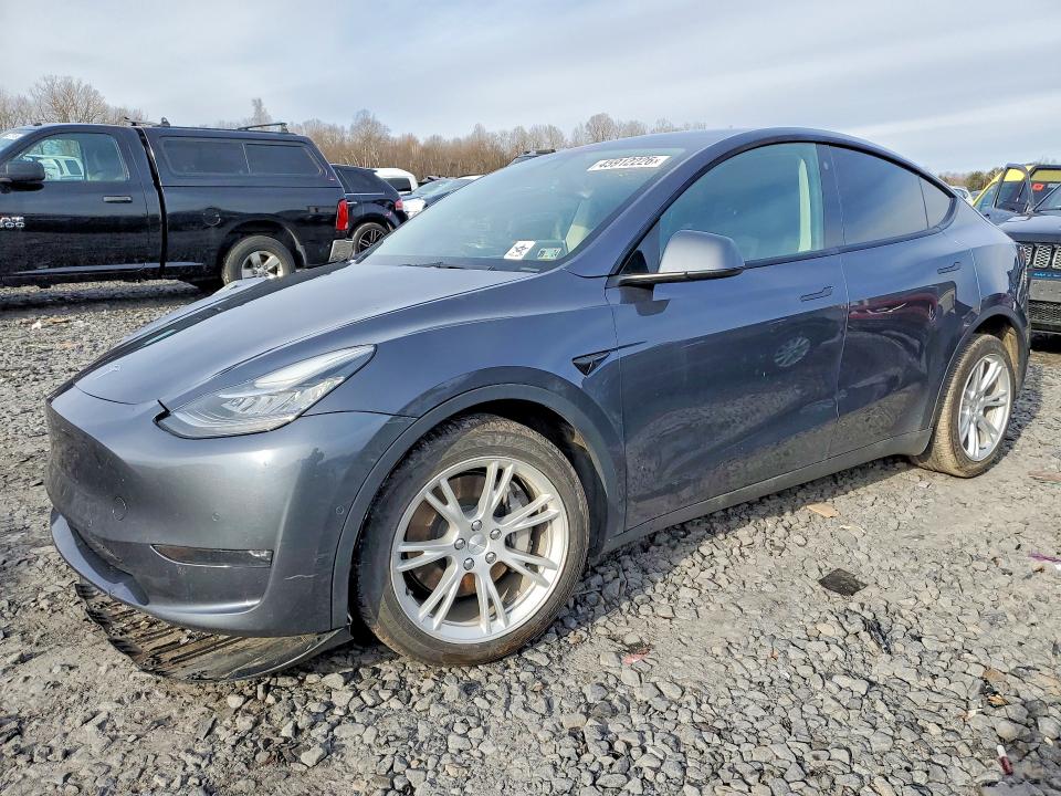 2022 TESLA MODEL Y — VIN 7SAYGDEE2NF394848