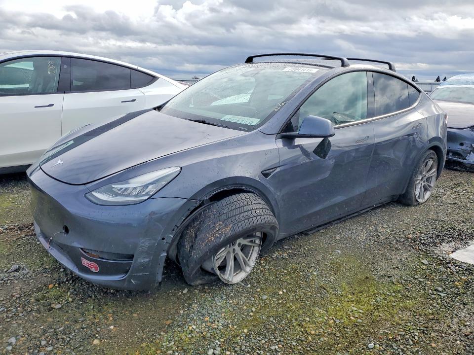 2022 TESLA MODEL Y — VIN 7SAYGDEE5NF353033
