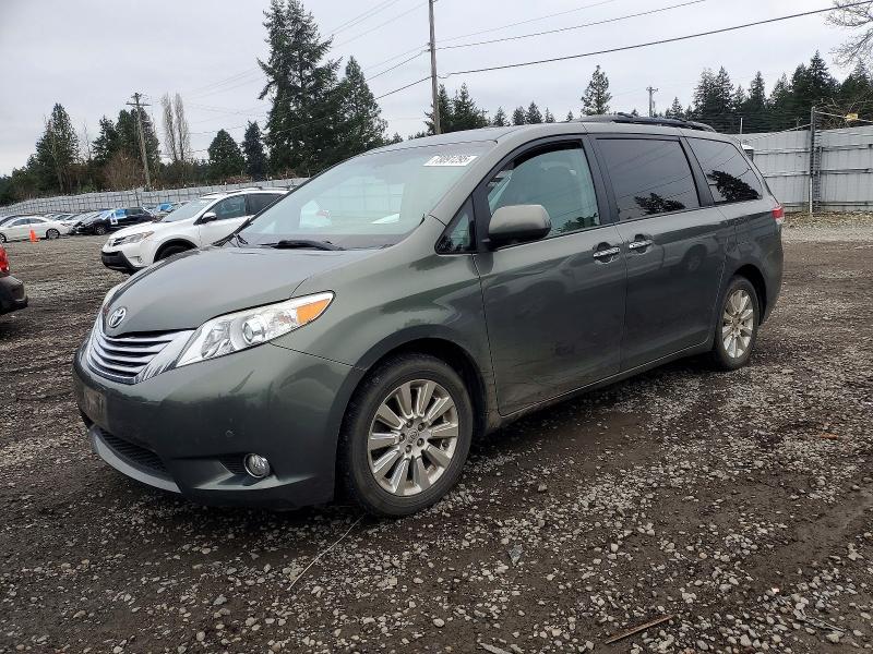 2012 TOYOTA SIENNA XLE — VIN 5TDDK3DC7CS035346