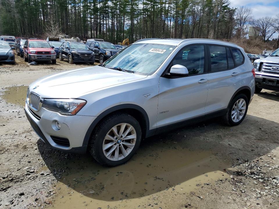2017 BMW X3 — VIN 5UXWX9C33H0W71818