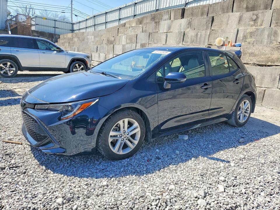 2022 TOYOTA COROLLA HATCHBACK — VIN JTND4MBE3N3167153