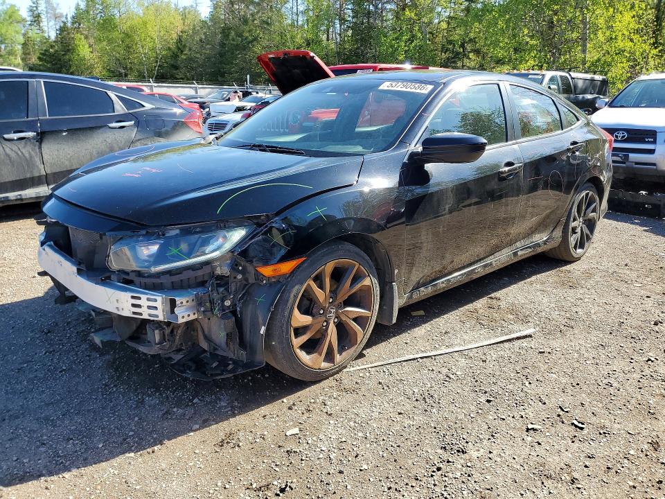 2019 HONDA CIVIC — VIN 2HGFC2F80KH029816