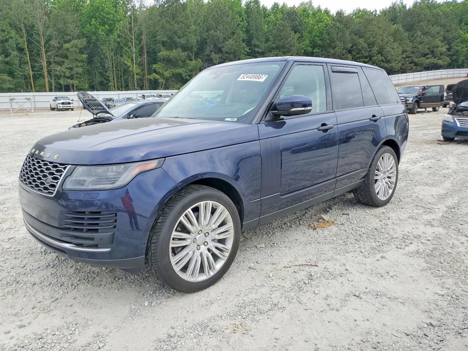2019 LAND ROVER RANGE ROVER — VIN SALGS2SV2KA521367