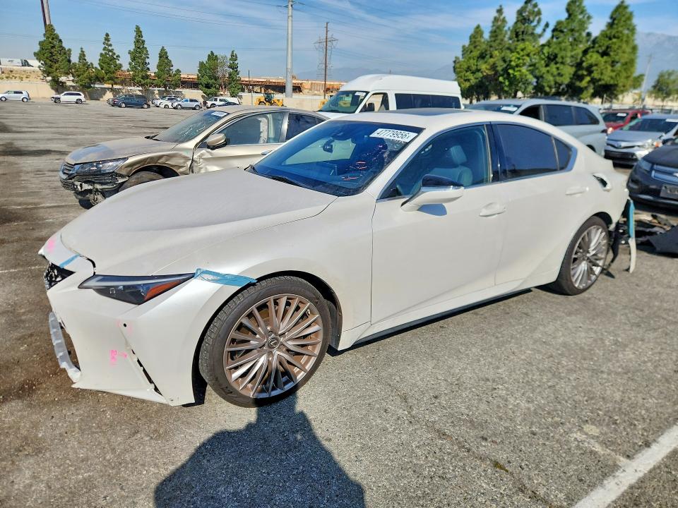 2022 LEXUS IS 300 — VIN JTHDA1D20N5118462