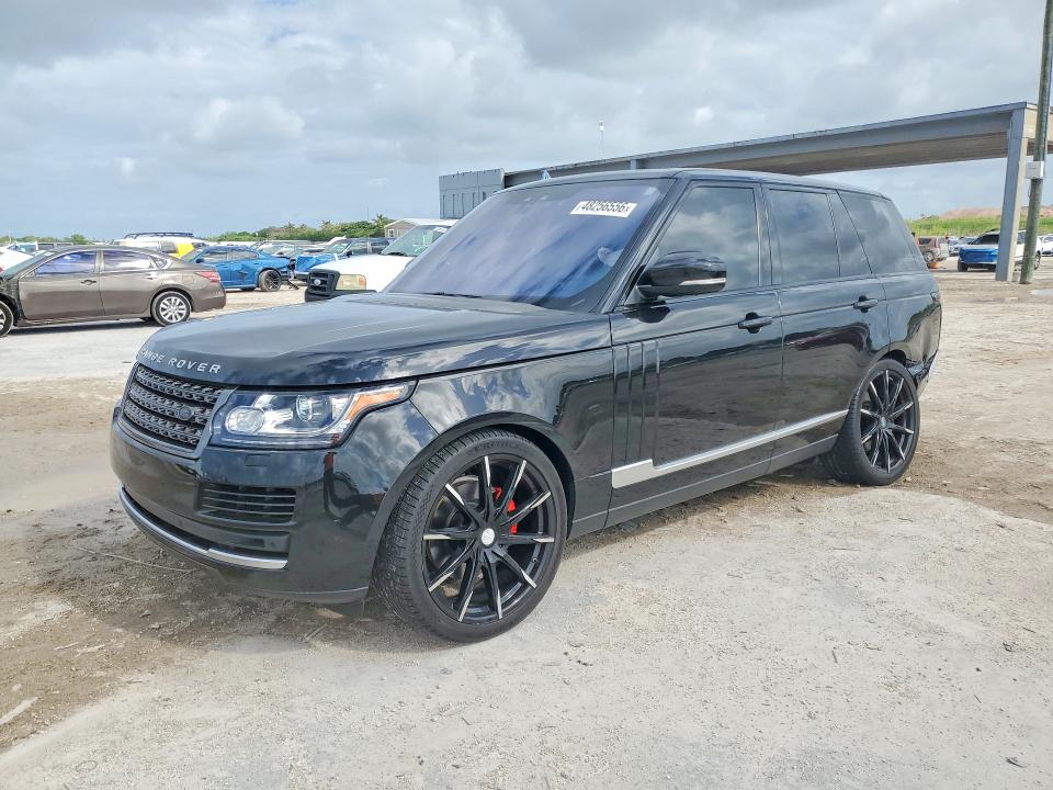 2017 LAND ROVER RANGE ROVER — VIN SALGR2FV3HA377388