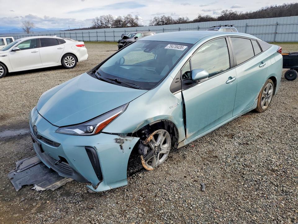 2021 TOYOTA PRIUS — VIN JTDKAMFU5M3135728