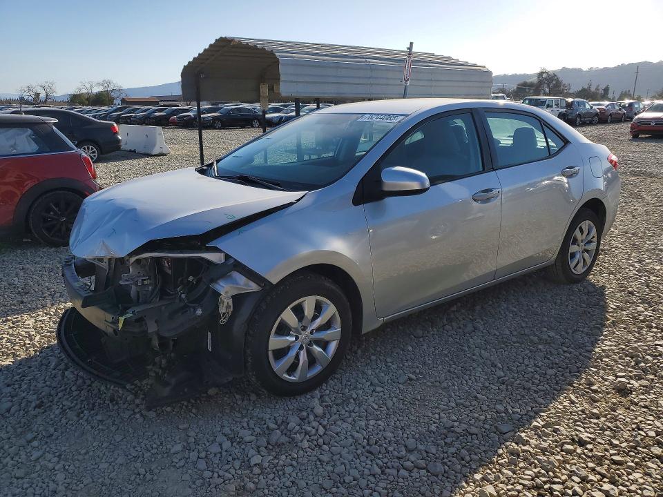 2016 TOYOTA COROLLA L — VIN 5YFBURHE5GP459039