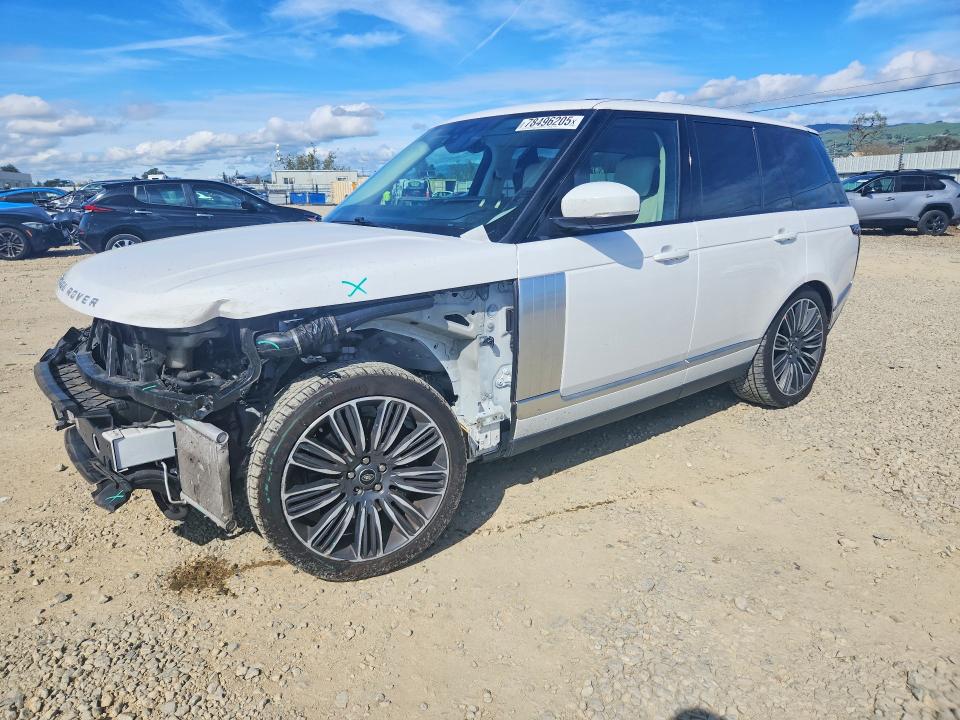 2021 LAND ROVER RANGE ROVER — VIN SALGS2RU6MA454885