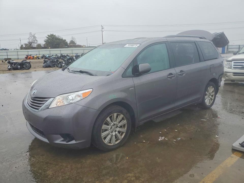 2017 TOYOTA SIENNA — VIN 5TDJZ3DC8HS187321