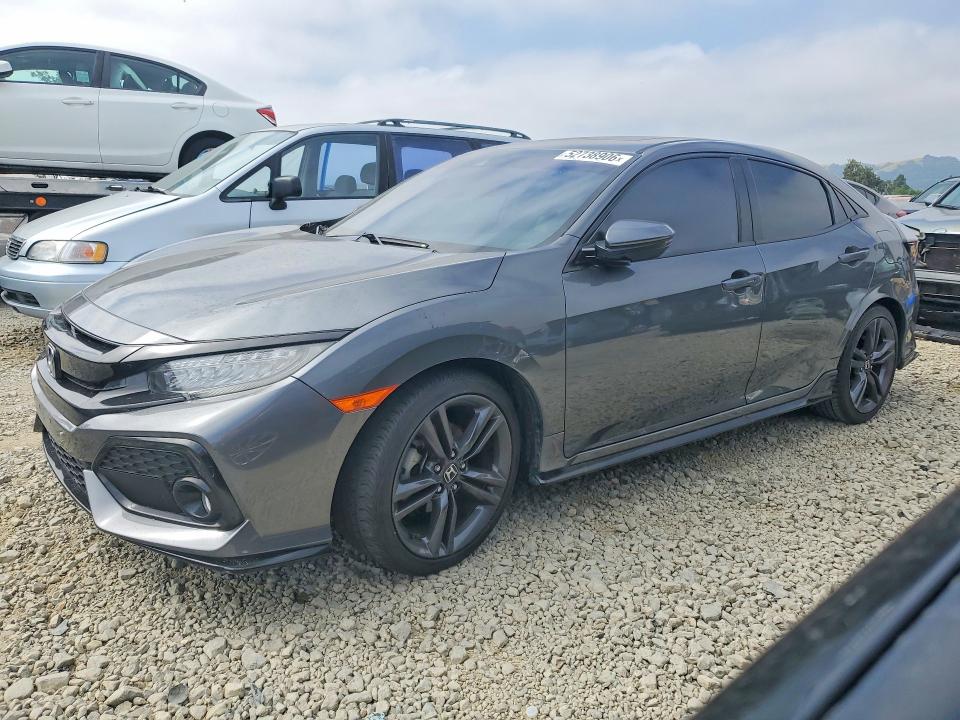 2018 HONDA CIVIC — VIN SHHFK7H90JU427373