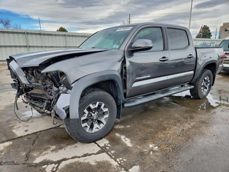 2019 TOYOTA TACOMA DOU — VIN 3TMCZ5ANXKM227089