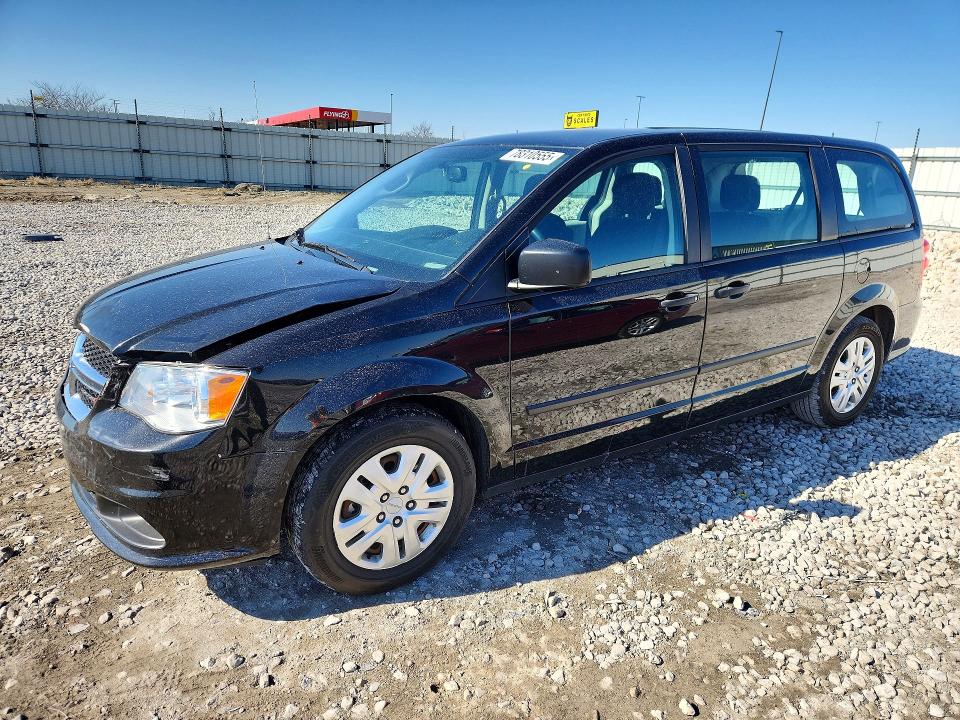 2016 DODGE GRAND CARAVAN — VIN 2C4RDGBG5GR315052
