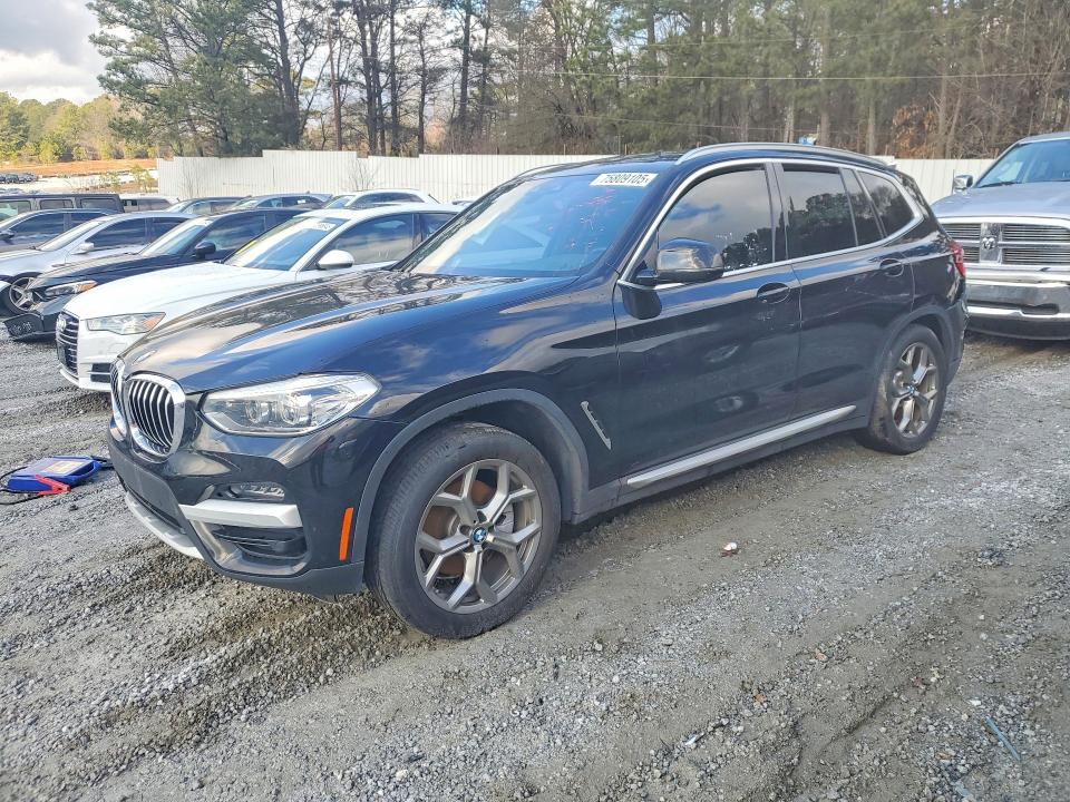 2021 BMW X3 SDRIVE3 — VIN 5UXTY3C02M9E76756