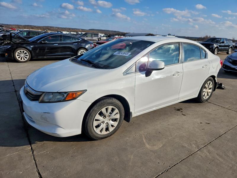 2012 HONDA CIVIC LX — VIN 2HGFB2F57CH324065