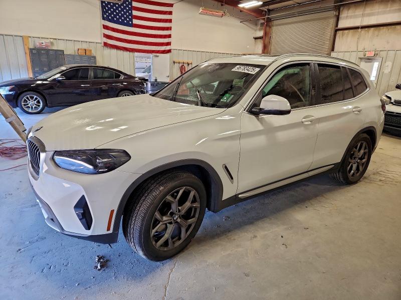 2022 BMW X3 SDRIVE3 — VIN 5UX43DP08N9K67068