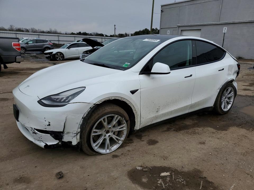 2021 TESLA MODEL Y — VIN 5YJYGAEE6MF145589