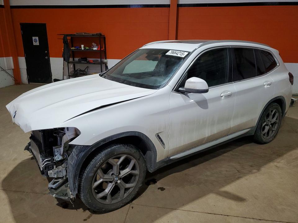 2022 BMW X3 — VIN 5UX53DP02N9M21018
