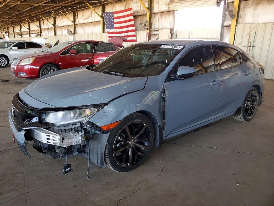 2021 HONDA CIVIC — VIN SHHFK7H44MU218470