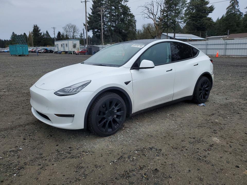 2022 TESLA MODEL Y — VIN 7SAYGDEE7NF316064
