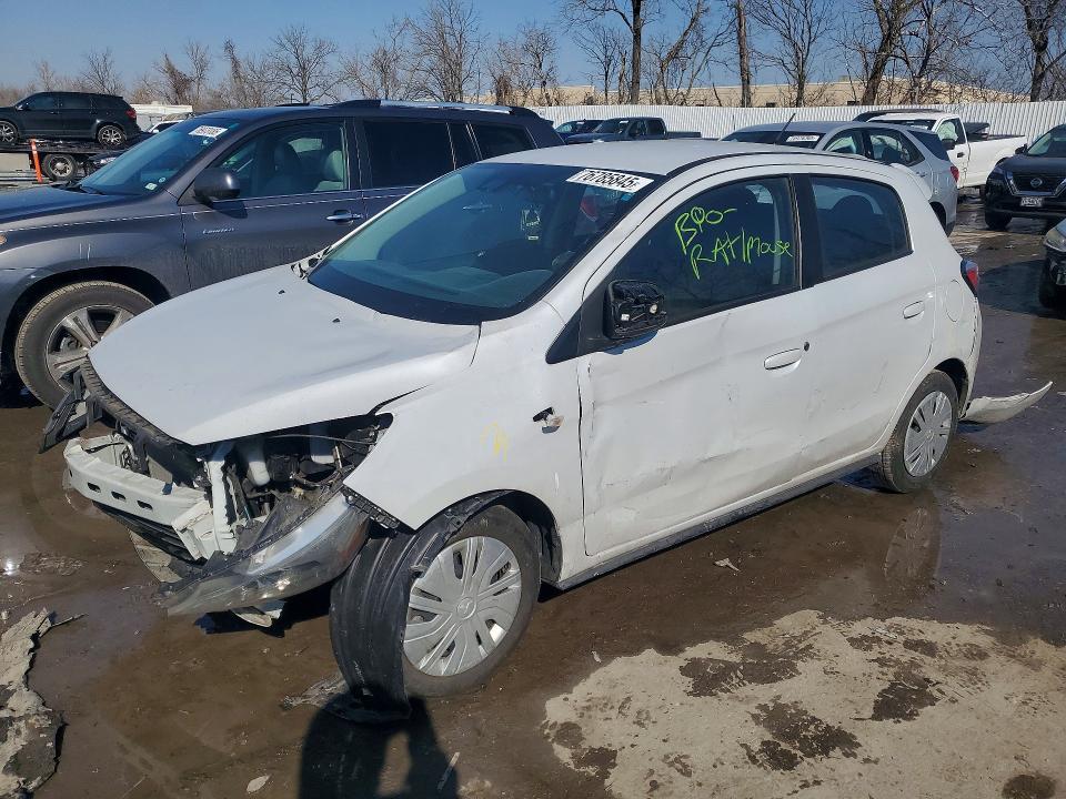 2022 MITSUBISHI MIRAGE — VIN ML32AUHJXNH009312