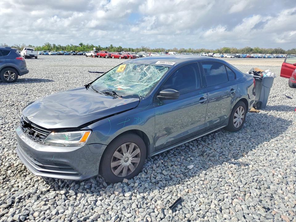2015 VOLKSWAGEN JETTA — VIN 3VW2K7AJ9FM424511