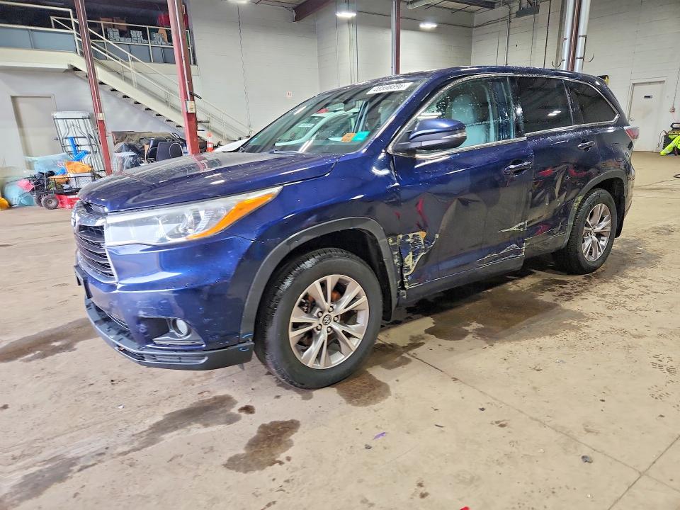 2016 TOYOTA HIGHLANDER — VIN 5TDBKRFH8GS331503