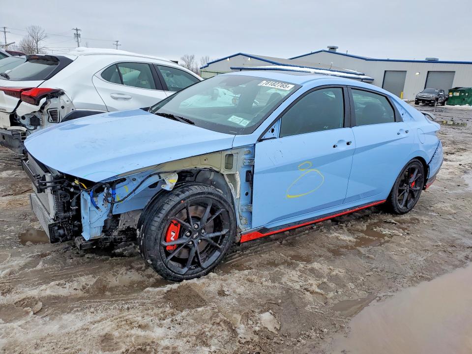 2025 HYUNDAI ELANTRA N — VIN KMHLW4DK4SU035274
