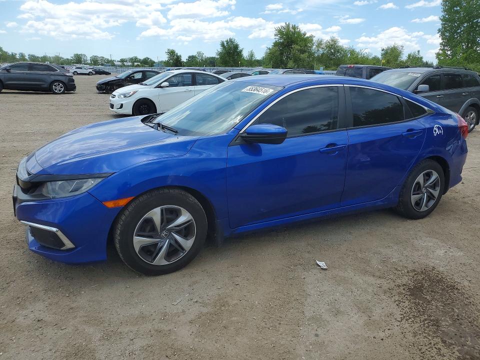 2019 HONDA CIVIC — VIN 2HGFC2F50KH011547