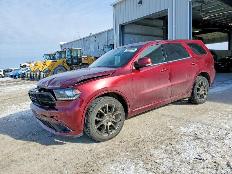 2017 DODGE DURANGO — VIN 1C4RDJDG9HC717922