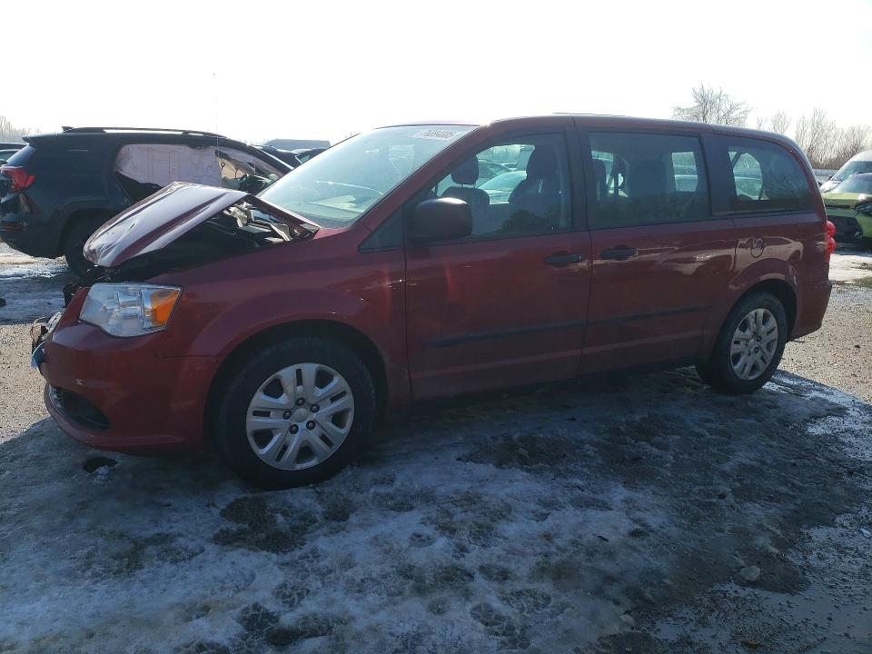 2016 DODGE GRAND CARAVAN — VIN 2C4RDGBG1GR182824