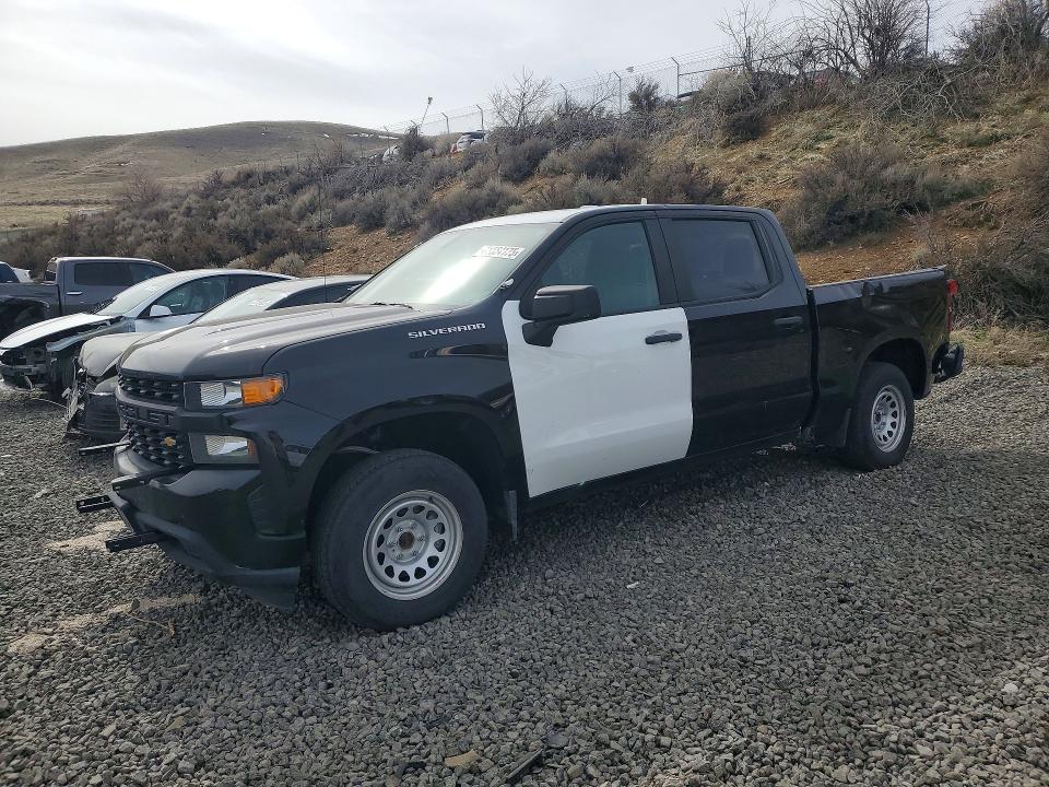 2019 CHEVROLET SILVERADO — VIN 1GCUYAEF7KZ290460