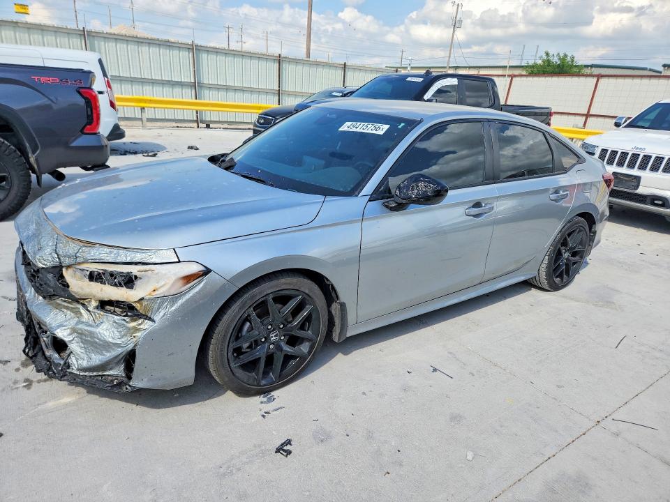 2025 HONDA CIVIC — VIN 2HGFE2F52SH542792