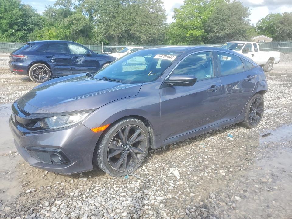 2020 HONDA CIVIC — VIN 19XFC2E85LE007677