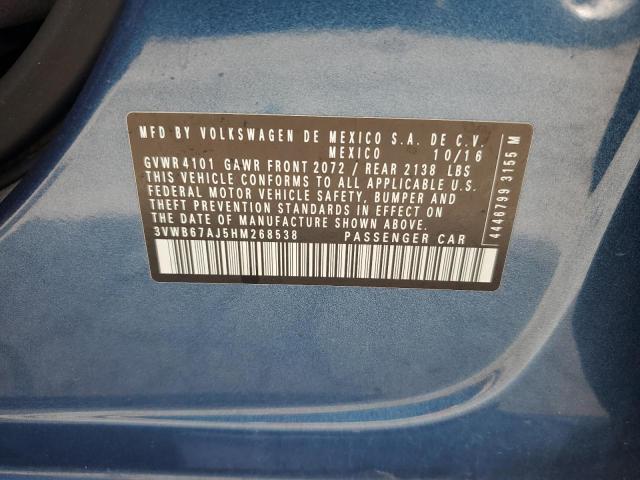 3VWB67AJ5HM268538