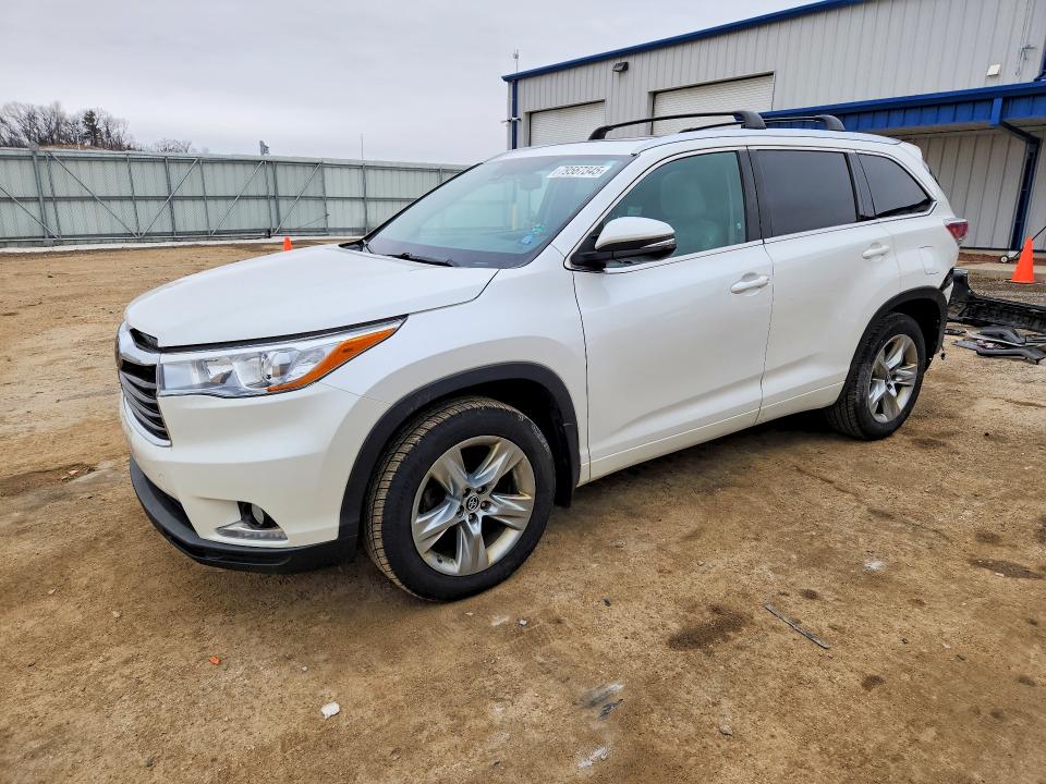 2016 TOYOTA HIGHLANDER — VIN 5TDDKRFH0GS274982