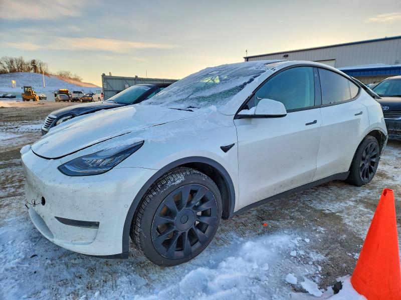 2021 TESLA MODEL Y — VIN 5YJYGDEE6MF087078