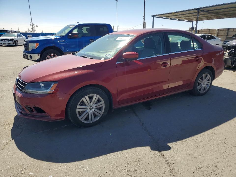 2017 VOLKSWAGEN JETTA — VIN 3VW167AJ3HM340140